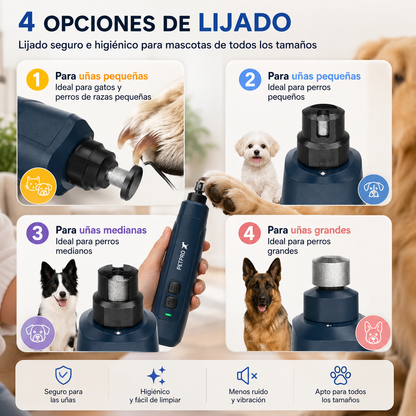 Cortaúñas Eléctrico para Perros